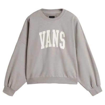 блуза,дамски,блузи,vans,stadium,loose,fit,sweatshirt,grey,(cement,heather)