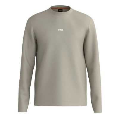 тениска,мъжки,тениски,boss,tchark,long,sleeve,t,shirt,light,beige