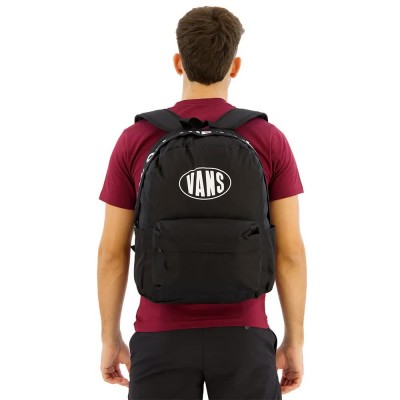 раница,раници,vans,old,skool,22l,backpack,black,white,(black)