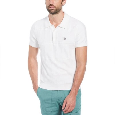 мъжки,блузи,с,яка,original,penguin,cash,like,3,button,jacquard,short,sleeve,polo,white