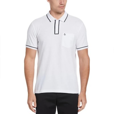 мъжки,блузи,с,яка,original,penguin,earl,organic,pique,short,sleeve,polo,white,(bright,white)