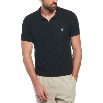 мъжки,блузи,с,яка,original,penguin,jacquard,jonny,collar,short,sleeve,polo,dark,sapphire,(blue)