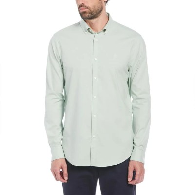 риза,с,дълъг,ръкав,мъжки,ризи,original,penguin,oxford,stretch,no,pocket,long,sleeve,shirt,silt,green,(green)