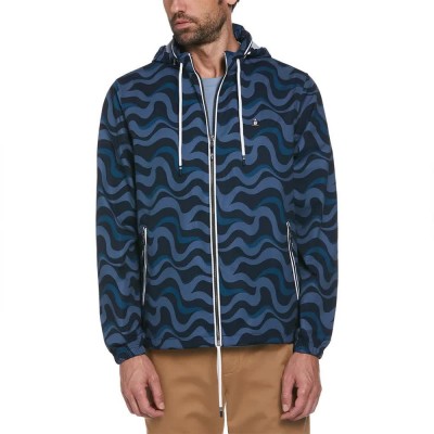 яке,мъжки,якета,original,penguin,ripstop,aop,wavy,jacket,blue
