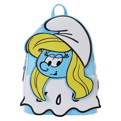 раница,раници,loungefly,smurfette ,26,cm,the,smurfs,backpack,multicolor