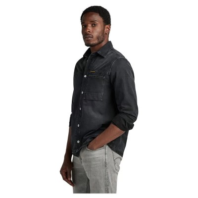 риза,с,дълъг,ръкав,мъжки,ризи,g,star,1,pocket,regular,fit,long,sleeve,shirt,black