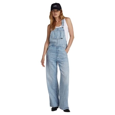 дамски,гащеризони,g,star,leg,dungaree,straight,fit,overall,blue,(sun,faded,cloudburst)