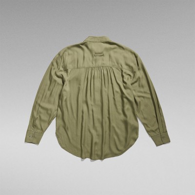 риза,с,дълъг,ръкав,дамски,блузи,дамски,ризи,g,star,volume,long,sleeve,shirt,green