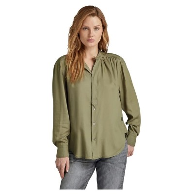 риза,с,дълъг,ръкав,дамски,ризи,g,star,volume,long,sleeve,shirt,green,(shamrock)