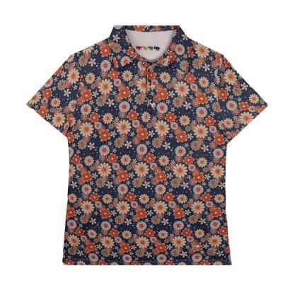 дамски,блузи,с,яка,oxy,golf,flower,power,woman,short,sleeve,polo,blue,(blue,orange)