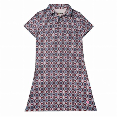 рокля,дамски,поли,и,рокли,oxy,golf,sixties,lead,dress,blue,garnet,(multicolor)