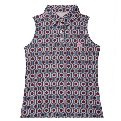 дамски,блузи,с,яка,oxy,golf,sixties,lead,woman,sleeveless,polo,blue,(blue,garnet)