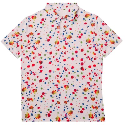 мъжки,блузи,с,яка,oxy,golf,sports,white,short,sleeve,polo,multicolor,(white,red)