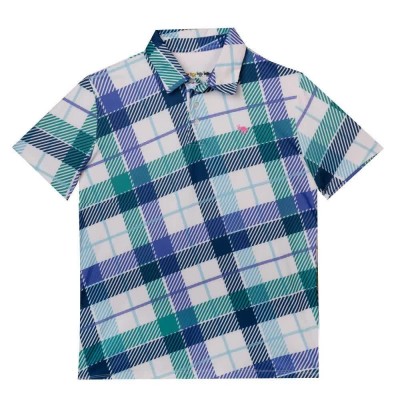 мъжки,блузи,с,яка,oxy,golf,tartan,blgre,inc,short,sleeve,polo,multicolor,(green,pink)