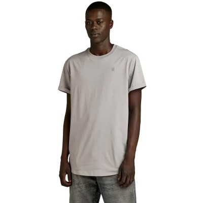 тениска,мъжки,тениски,g,star,lash,short,sleeve,t,shirt,black,(grey,alloy)