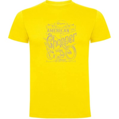 тениска,мъжки,тениски,kruskis,american,chopper,short,sleeve,t,shirt,yellow