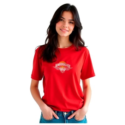 тениска,дамски,тениски,kruskis,american,short,sleeve,t,shirt,red,(red)