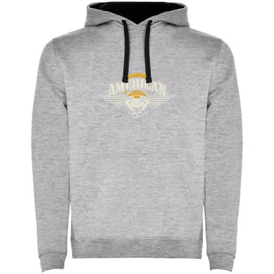 суичър,мъжки,пуловери,kruskis,american,two,colour,hoodie,heather,grey,black,(grey)