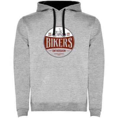 суичър,мъжки,пуловери,kruskis,bikers,enthusiasm,two,colour,hoodie,heather,grey,black,(grey)