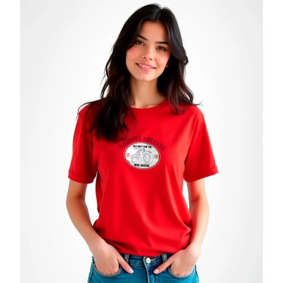 тениска,дамски,тениски,kruskis,chopper,forever,short,sleeve,t,shirt,red,(red)