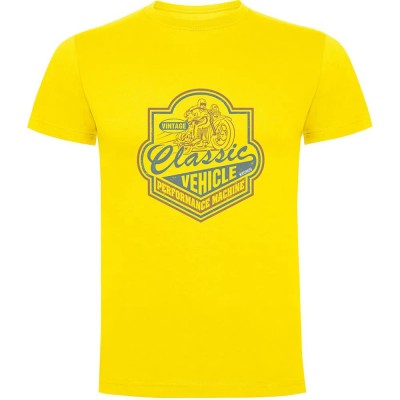 тениска,мъжки,тениски,kruskis,classic,vehicle,short,sleeve,t,shirt,yellow