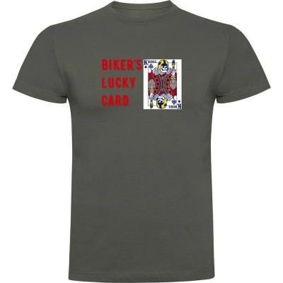 тениска,мъжки,тениски,kruskis,lucky,card,short,sleeve,t,shirt,dark,army,green,(green)