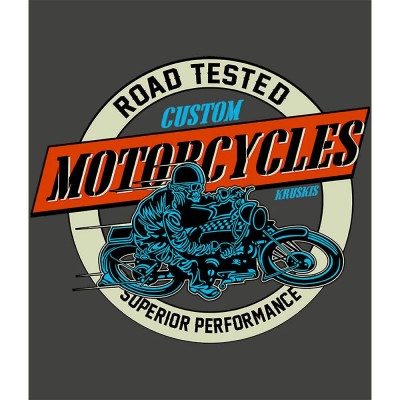 тениска,мъжки,тениски,kruskis,road,motorcycles,short,sleeve,t,shirt,grey,(dark,grey)