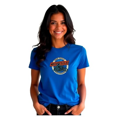 тениска,дамски,тениски,kruskis,road,motorcycles,short,sleeve,t,shirt,blue,(royal,blue)