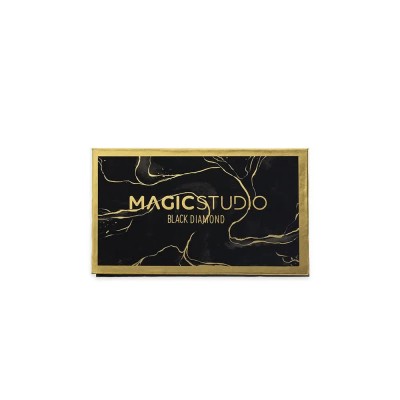 очна,линия,magic,studio,black,diamond,18,colors,eyeshadow,palette,black