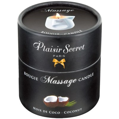 хигиена,тяло,plaisir,secret,coconut,massage,candle,white,(black)