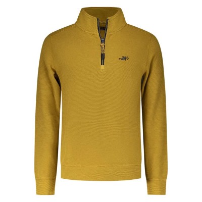 блуза,мъжки,пуловери,nza,new,zealand,aiden,half,zip,sweatshirt,yellow
