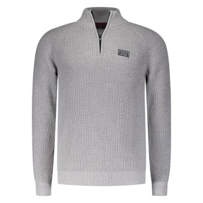 блуза,мъжки,пуловери,nza,new,zealand,drake,half,zip,sweater,grey,melange,(grey)