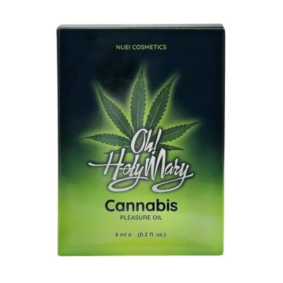 хигиена,тяло,nuei,oh!,holy,mary,cannabis,stimulation,oil,green,(transparent)