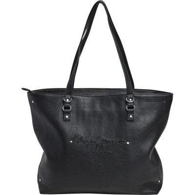 пазарска,чанта,всички,чанти,pepe,jeans,bella,icon,shopper,bag,black