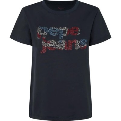 тениска,дамски,тениски,pepe,jeans,fernandine,short,sleeve,t,shirt,grey