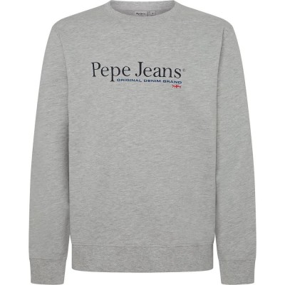 блуза,мъжки,пуловери,pepe,jeans,sean,sweatshirt,grey,(light,grey,marl)
