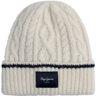 шапка,всички,шапки,pepe,jeans,wanda,beanie,mousse,white,(white)