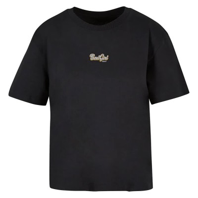 тениска,дамски,тениски,miss,tee,badgirl,bang,short,sleeve,t,shirt,black,(black)