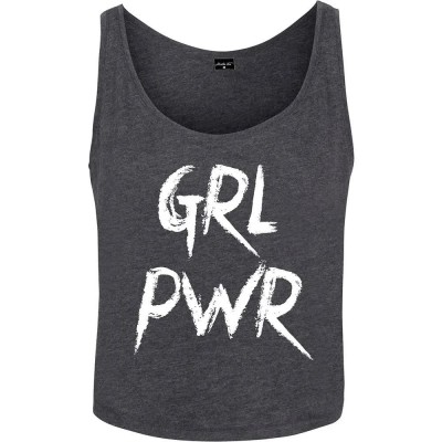 тениска,дамски,тениски,miss,tee,grl,pwr,sleeveless,t,shirt,grey,(charcoal)