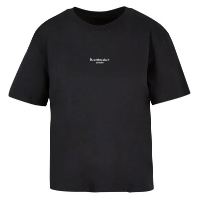 тениска,дамски,тениски,miss,tee,heartbreaker,lovetaker,short,sleeve,t,shirt,black,(black)