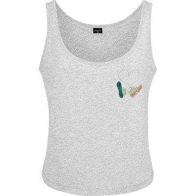 тениска,мъжки,тениски,дамски,тениски,miss,tee,kicks,love,emb,sleeveless,t,shirt,grey,(heather,grey)