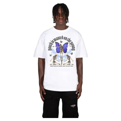 юношеска,тениска,мъжки,тениски,lost,youth,butterfly,short,sleeve,t,shirt,white,(white)