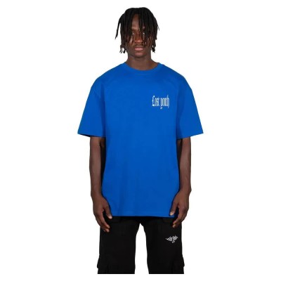 юношеска,тениска,мъжки,тениски,lost,youth,dollar,short,sleeve,t,shirt,blue,(cobalt,blue)