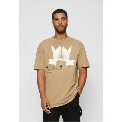 юношеска,тениска,мъжки,тениски,lost,youth,dove,short,sleeve,t,shirt,beige,(acid,washed,beige)