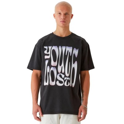 юношеска,тениска,мъжки,тениски,lost,youth,graffiti,short,sleeve,t,shirt,black,(acid,washed,black)