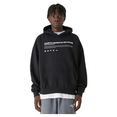 юношески,суичър,мъжки,пуловери,lost,youth,influenced,hoodie,black,(black)