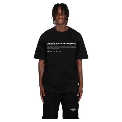 юношеска,тениска,мъжки,тениски,lost,youth,influenced,short,sleeve,t,shirt,black,(black)