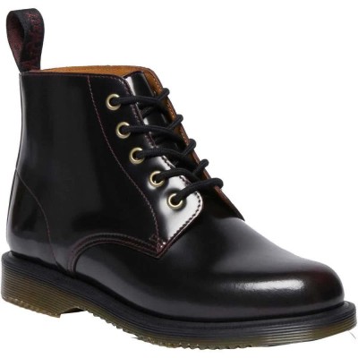 обувки,дамски,боти,дамски,високи,обувки,за,ходене,dr,martens,emmeline,boots,cherry,red,(black)