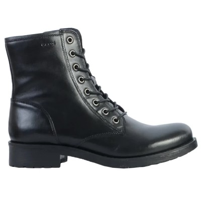 дамски,боти,дамски,високи,обувки,за,ходене,geox,rawelle,booties,black,(black)