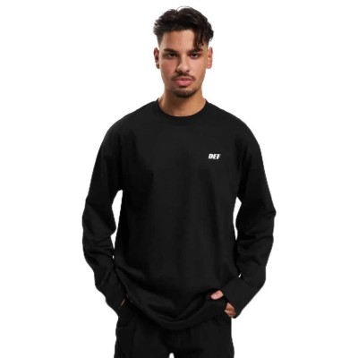 тениска,мъжки,тениски,дамски,тениски,def,everyday,long,sleeve,t,shirt,black,(black)